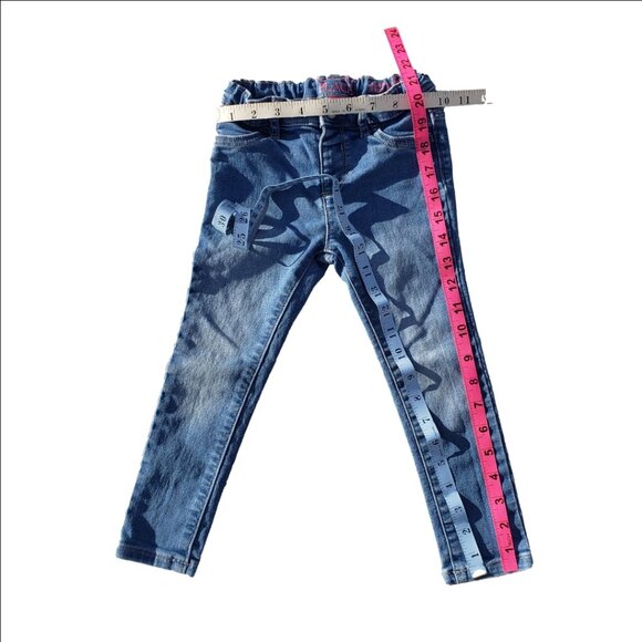 The Children’s Place Girls Legging Jeans Blue Denim Size 4T - Picture 8 of 9